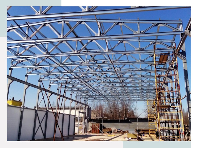 Строительство цехов в Сургут от 613 руб. под ключ