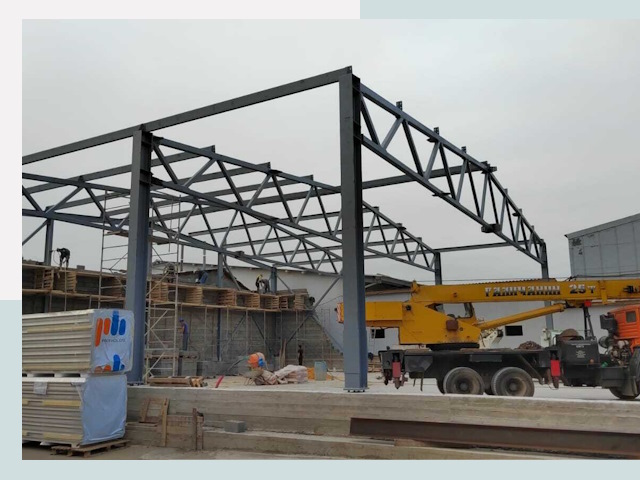 Строительство цехов в Сургуте