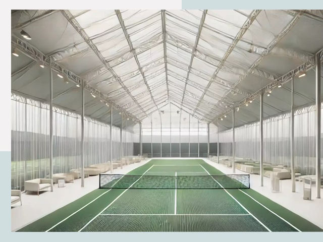 Строительство теннисных кортов в Сургуте