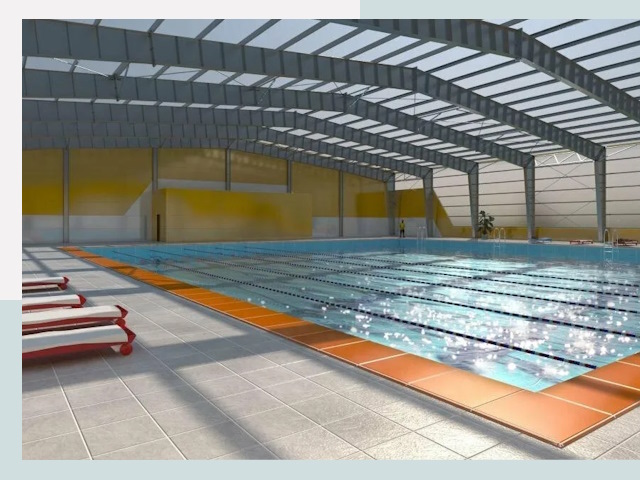 Строительство крытых бассейнов в Сургуте