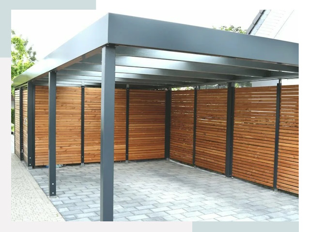 Навесы для парковки в Сургуте