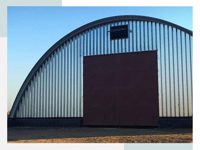 Бескаркасные ангары в Сургуте