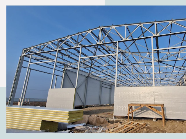 Утепленные ангары в Сургут от 613 руб. за м²