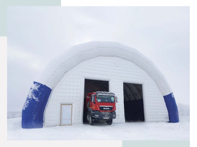 Мобильные ангары в Сургуте