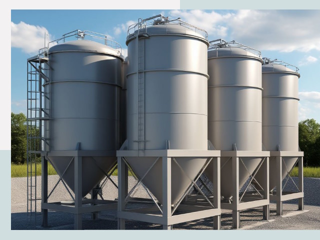 Металлические силосы от СтальСтрой-Срг по цене 613 руб.