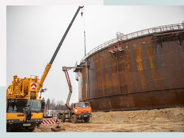 Монтаж резервуаров в Сургуте от 613 руб. за м³