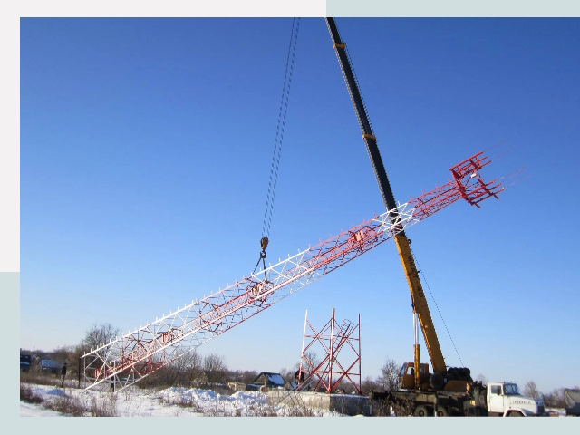 Строительство башен связи в Сургуте от 613 руб.