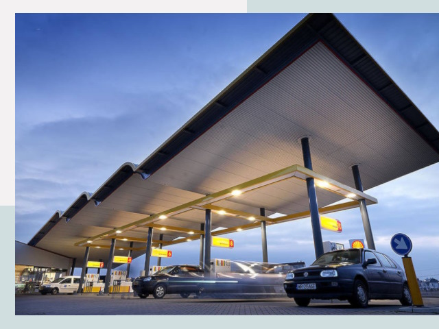 Навесы для АЗС в Сургут от 613 руб. - Защита и комфорт