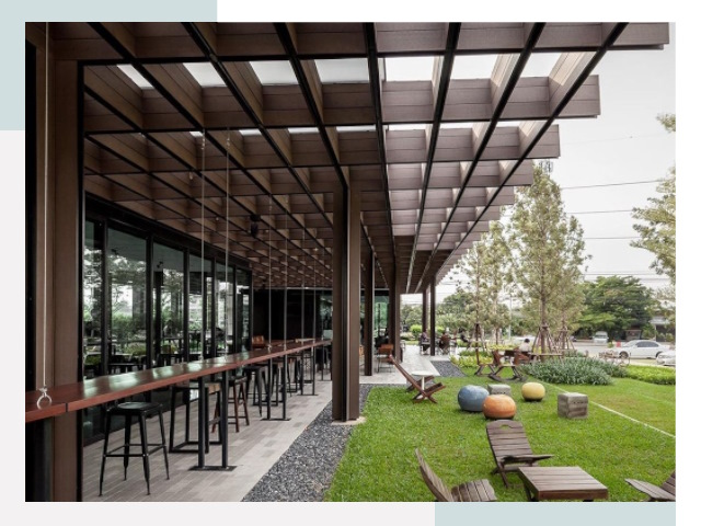 Летние веранды для кафе в Сургуте