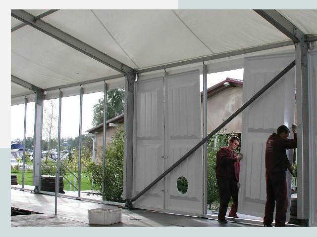 Быстро сборные шатры в Сургут от 613 руб. за м²