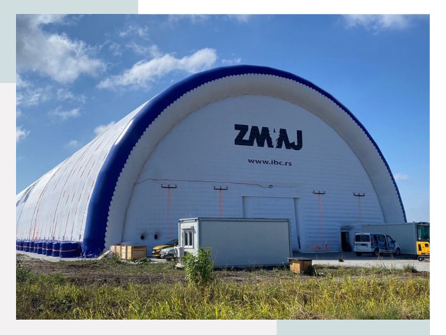 Брендирование ангаров в Сургуте