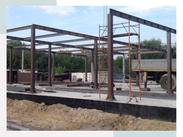 Фундамент для ангаров в Сургуте