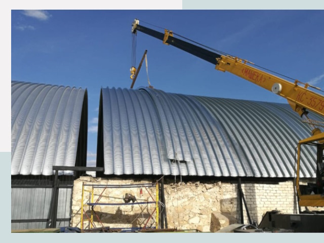 Реконструкция ангаров в Сургуте от 613 руб.