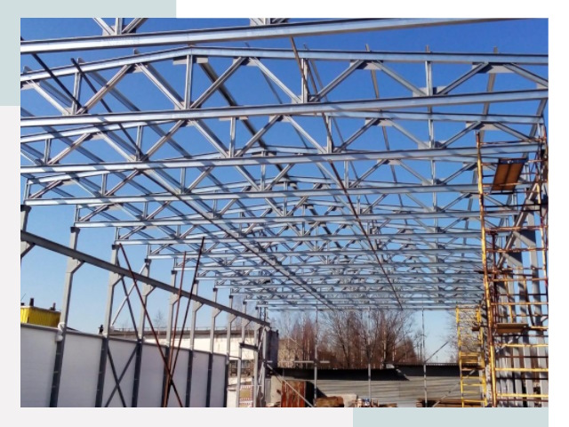 Металлокаркасы для складов в Сургуте