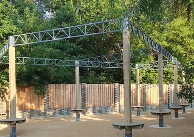 Терраса из металлоконструкций под ключ, проектирование, изготовление и монтаж от СтальСтрой-Срг